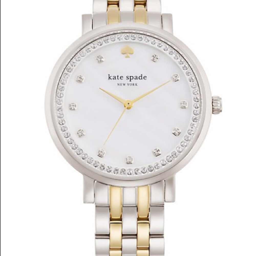 Kate Spade monterey two gold-tone bracelet watch